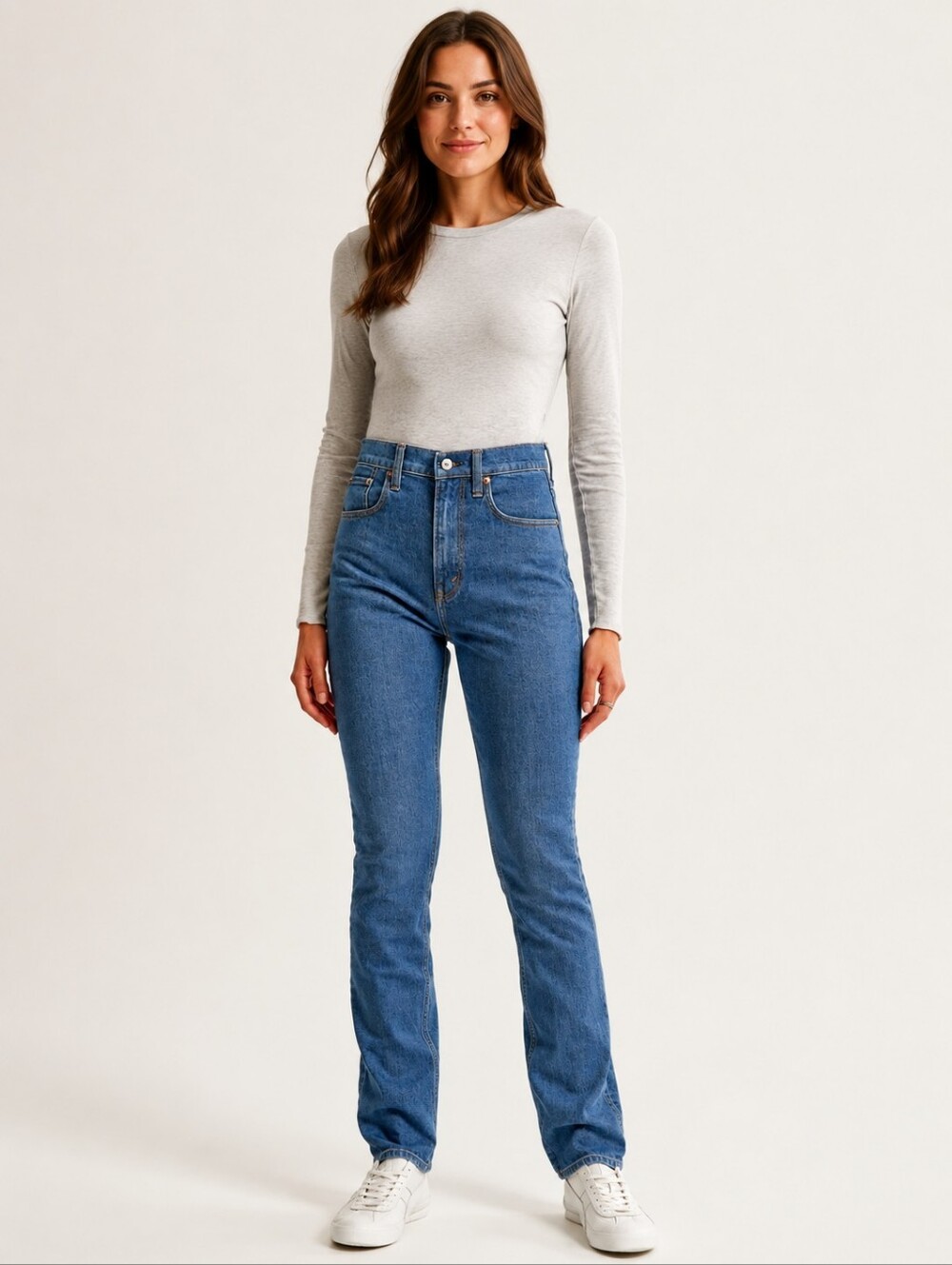 ❤️ ABERCROMBIE & FITCH SLIM STRAIGHT ULTRA HIGH RISE JEANS, 8S (29 SHORT)